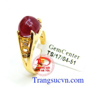 Nhẫn nữ vàng tây gắn đá thiên nhiên chế tác tinh tế mang đến những đường nét sáng,bóng bền đẹp cho chiếc nhẫn nữ đeo hợp thời trang,chất lượng vàng được đảm bảo uy tín