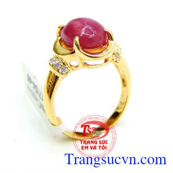 Nhẫn ruby giữ lửa tình yêu chất lượng đảm bảo uy tín,Nhẫn nữ ruby giữ lửa tình yêu mang đến hạnh phúc và lòng chung thủy cho một tình yêu trọn vẹn,nhẫn ruby bảo hành 1 năm, Giao toàn quốc thanh toán an toàn.
