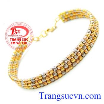 Vòng bi vàng 18k niềm vui