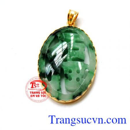 Mặt đại phúc bọc vàng 14k chạm đến sự may mắn sở hữu thành công trong cuộc sống,