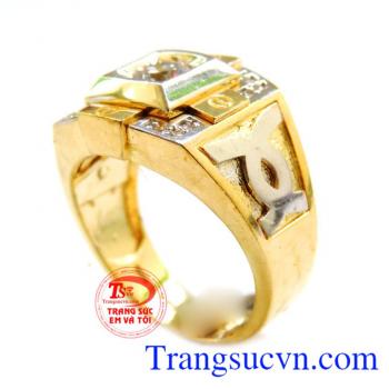 Nhẫn nam Xmen vàng