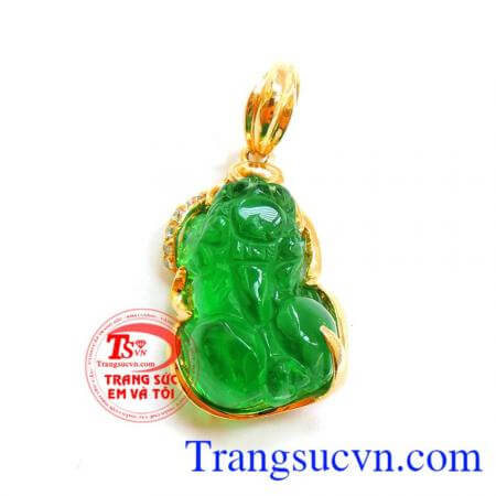 Mặt tỳ hưu xanh lá bảo hành 6 tháng. Mặt tỳ hưu xanh lá giao hàng trên toàn quốc.