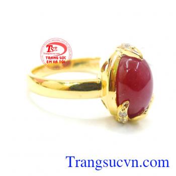 Bộ Trang Sức Vàng Ruby Sức Khỏe