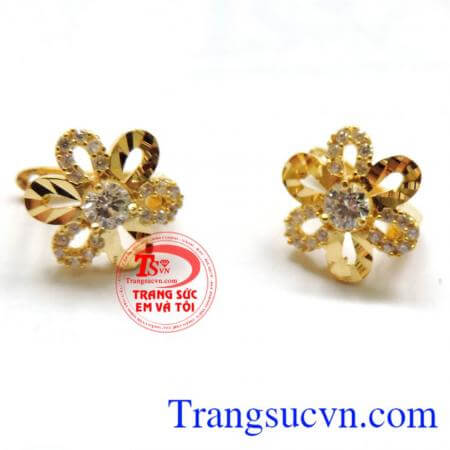 Hoa tai vàng nữ giới