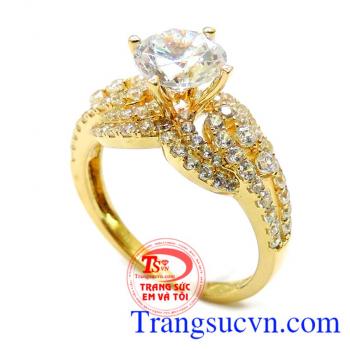 Nhẫn vàng 18k Nữ