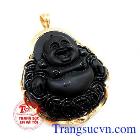 Phật di lặc mệnh Thủy và Mộc bọc vàng