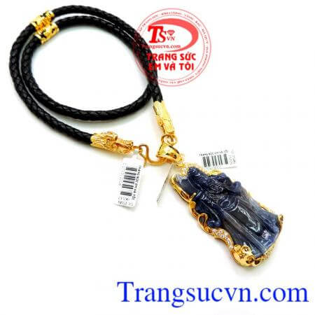 Bộ Dây Da bọc rồng Mặt Quan vân trường Sapphire