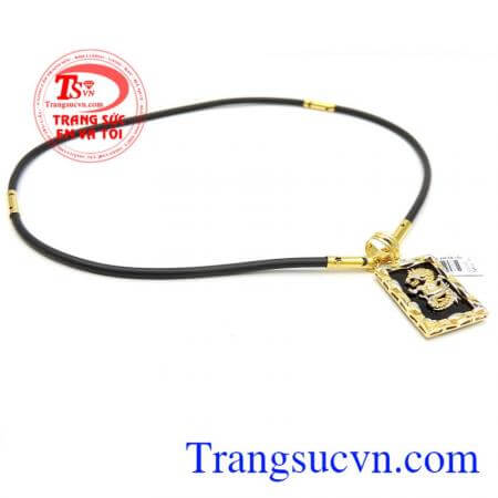 Mặt rồng vàng dây cao su bộ