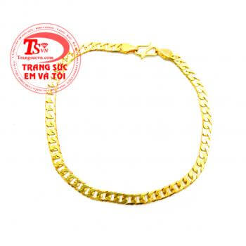 Lắc tay vàng tây là lắc tay dành cho nữ sản phẩm đảm bảo chất lượng vàng, thiết kế và chế tác tinh tế, đường nét sáng bóng,bền đẹp, đeo lắc tay vàng tây hợp thời trang, khách hàng nhiều năm liền bình chọn.