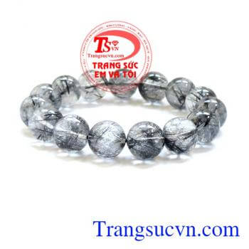 Thạch anh tóc đen 14 ly