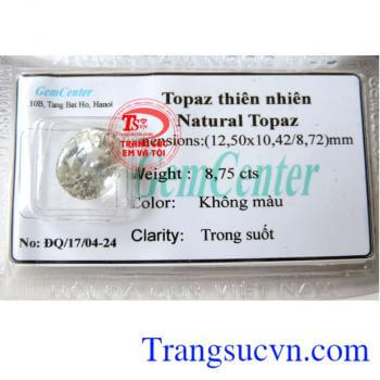 Viên Topaz Trắng Đẹp