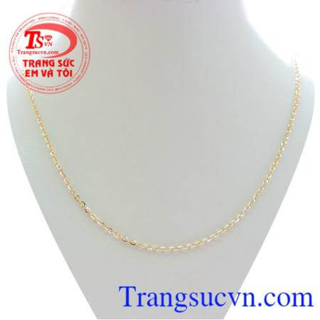 Dây chuyền 10k nhập, Dây chuyền nữ vàng chất lượng chất lượng đảm bảo