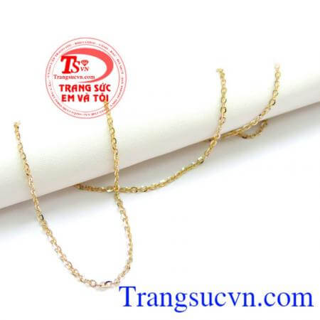 Dây chuyền 10k nhập