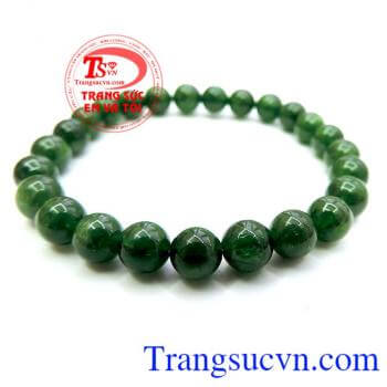 Chuỗi tay Diopside may mắn