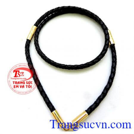 Dây da bọc vàng chất lượng đảm bảo, bền đẹp bảo hành chu đáo