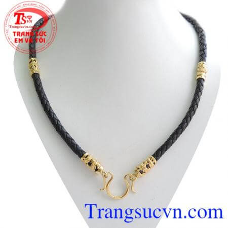 Dây da bọc vàng chất lượng đảm bảo, bền đẹp bảo hành chu đáo