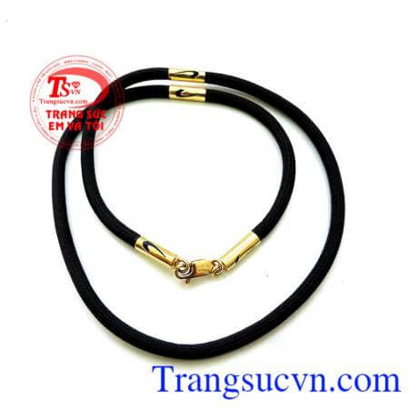Dây vải bọc vàng 18k