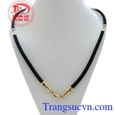 Dây vải bọc vàng 18k