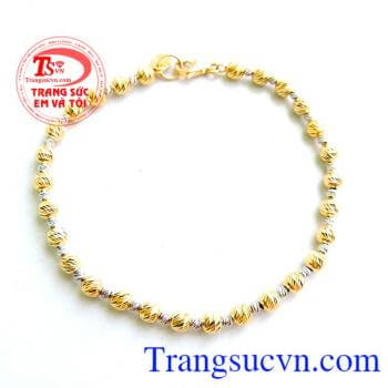 Lắc tay vàng Italy NK 10K đẹp