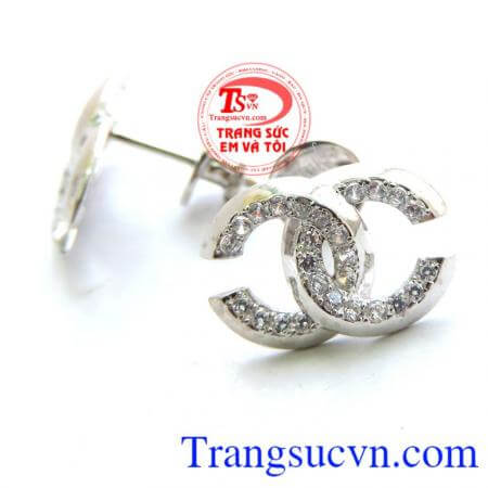 Hoa tai vàng trăng đẹp