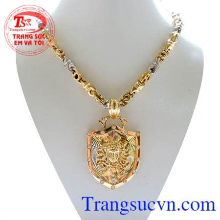 Mang lại vẻ mạnh mẽ và sang trọng cho phái mạnh. Bộ Trang Sức Vàng Nam Lịch Lãm