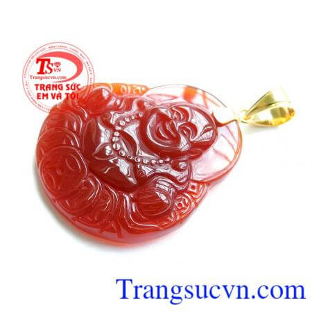 Mặt phật Di Lặc vàng 14k đẹp