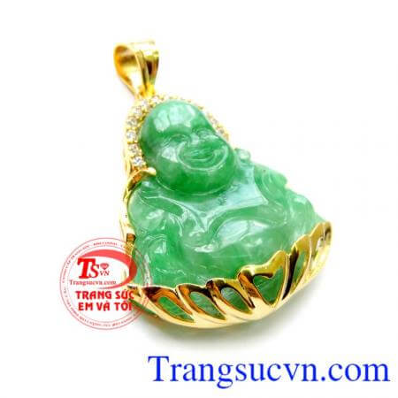 Sản phẩm được giao bán trên toàn quốc thanh toán an toàn. Mặt Phật Di Lặc Jadeit mang lại niềm vui