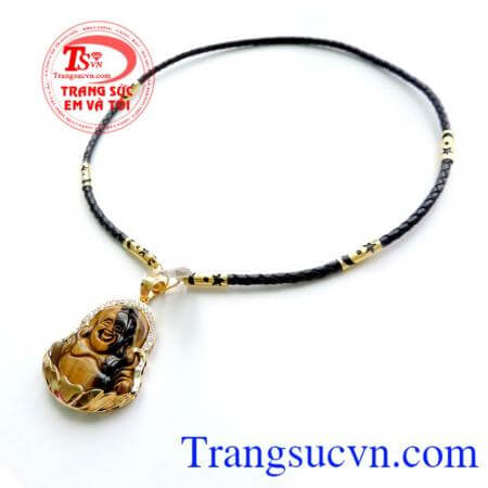 Bộ Mặt Phật Mặt Hổ Vàng dành cho người mệnh Mộc đeo