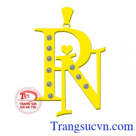 Chữ Lồng PN Vàng tạo tôn lê sự hòa quyện và vĩnh cửu