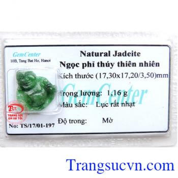 Mặt Ngọc Phỉ Thúy Phật Di Lặc