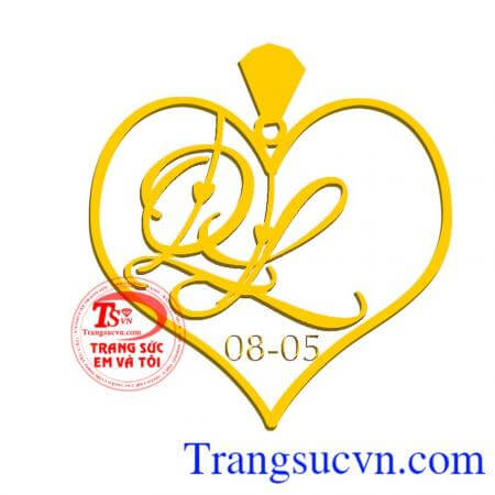 Chiếc Mặt vàng chữ QL đặt theo yêu cầu