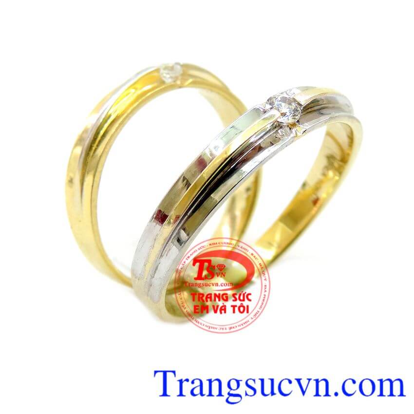 Nhẫn cưới vàng giá rẻ đẹp sang trọng kinh tế cho đôi bạn trẻ