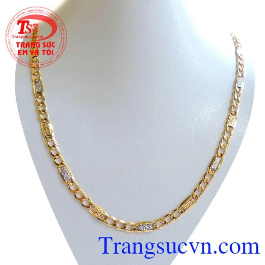 Dây chuyền vàng đặc sáng