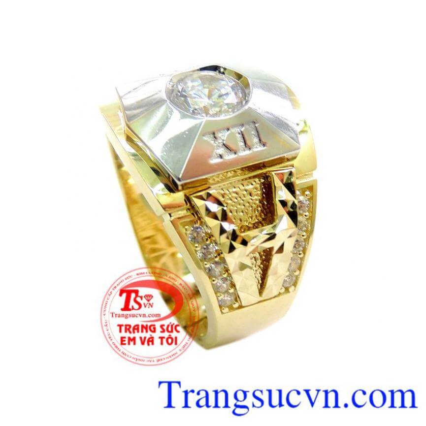 Nhẫn Nam Chữ A Đẳng Cấp 