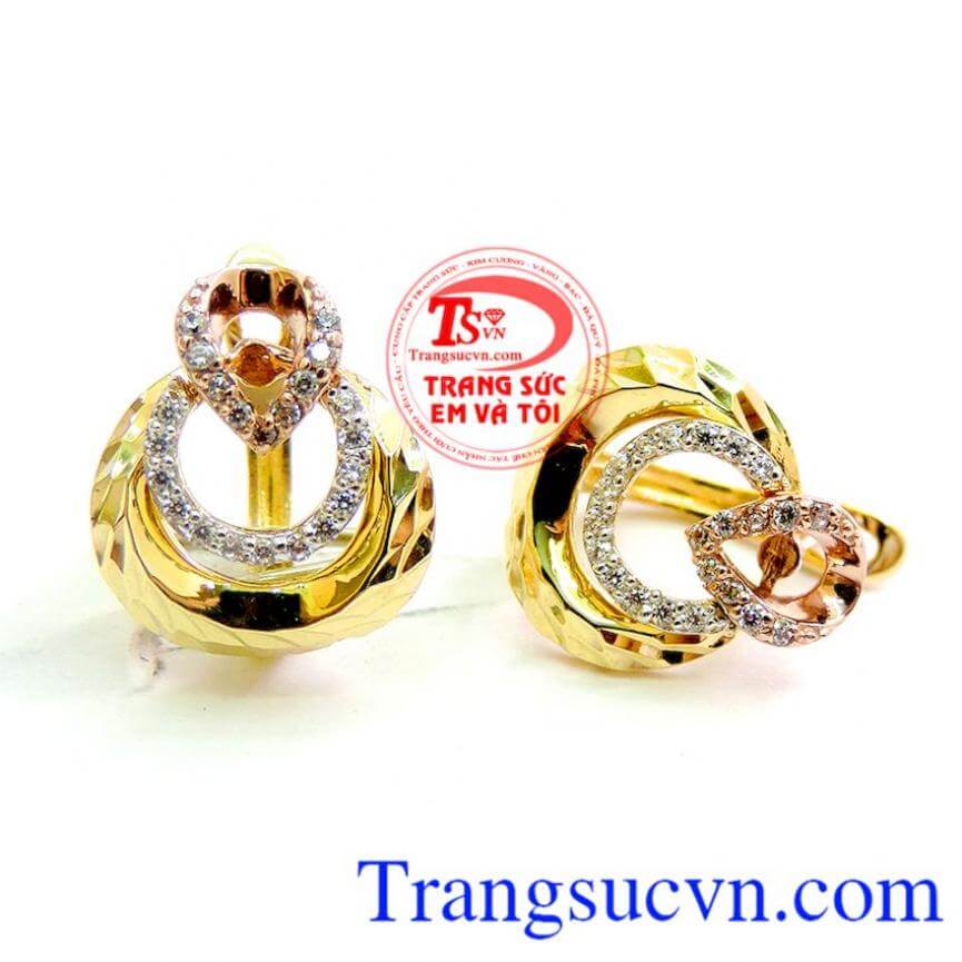 Đôi Hoa Tai Vàng Korea 10k 