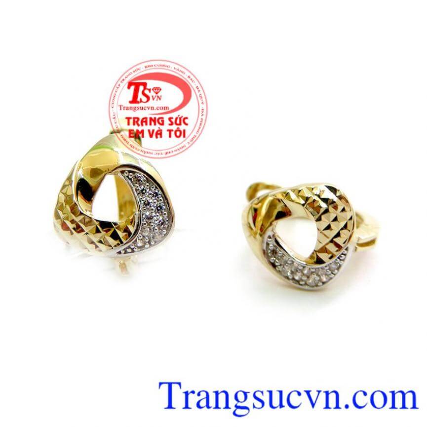 Khuyên Tai Vàng Tây Cho Phái Đẹp