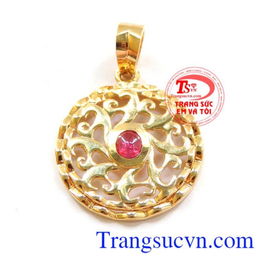 Mặt rồng vàng ngọc ruby
