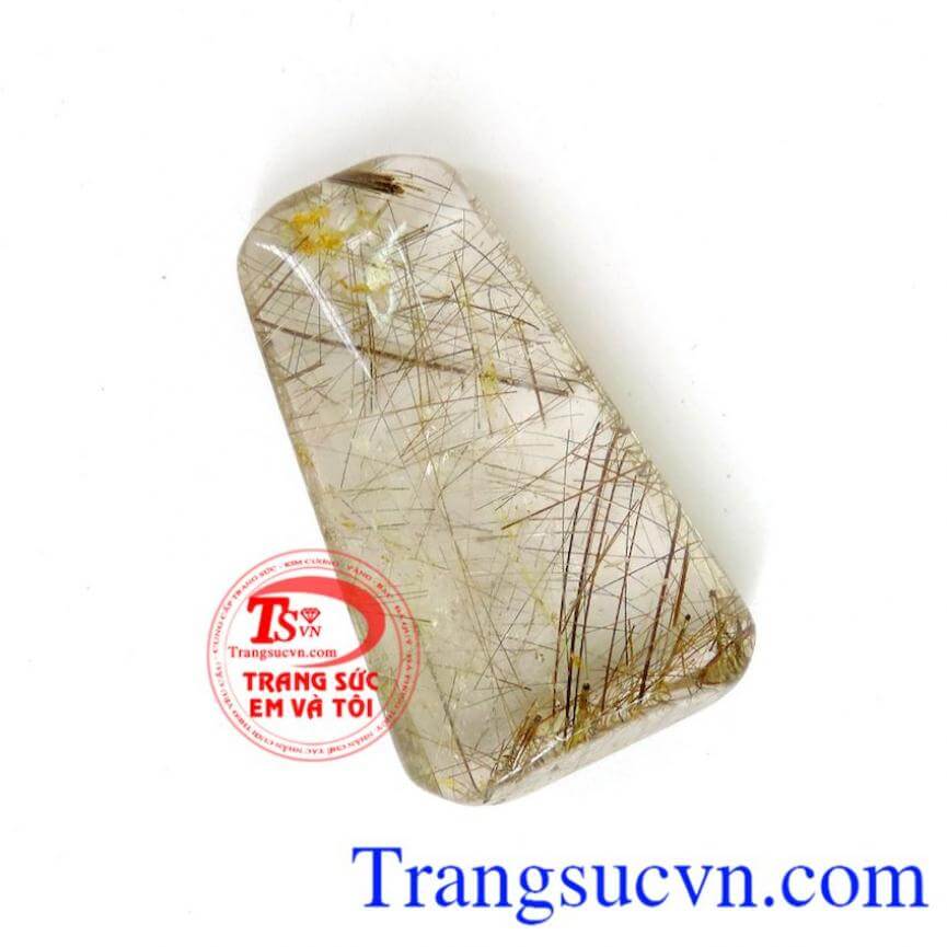 Viên thạch anh tóc rạng ngời