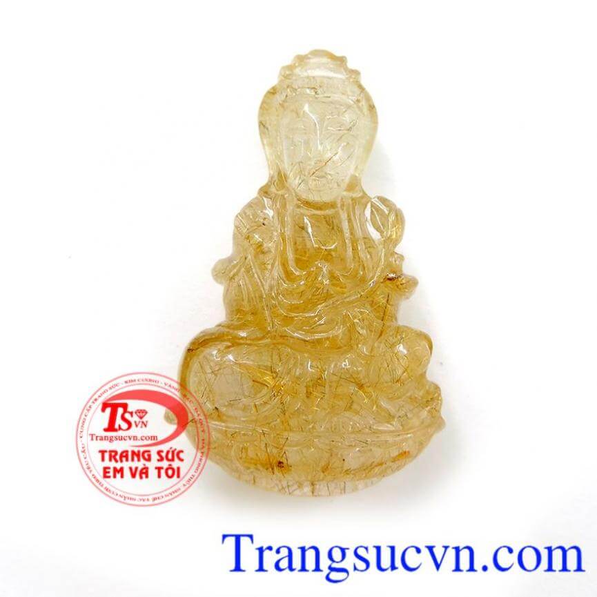 Bà quan âm thạch anh tóc vàng