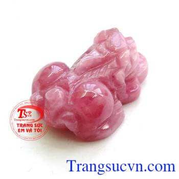 Mặt tỳ hưu ruby ngọc