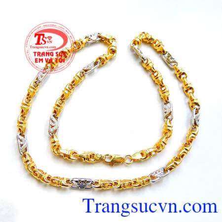 Dây chuyền vàng nam 10k