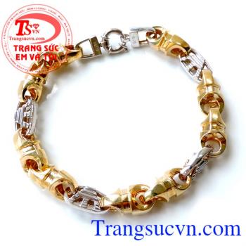 Lắc nam vàng 18k