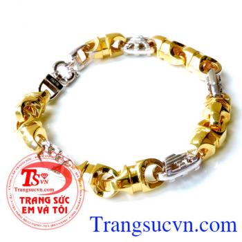 Chiếc Lắc nam vàng 18k ITALY,Lắc vàng 18k nam chất lượng vàng nhập khẩu đảm bảo chất lượng uy tín. 