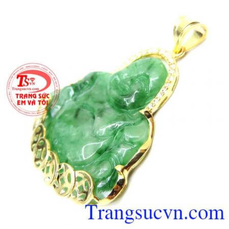 Mặt phật di Lặc hoan hỉ, may mắn