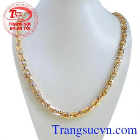 Dây chuyền Italy 18k nam,chiếc Dây chuyền vàng Italy 18k Ưa chuộng hót nhất hiện nay