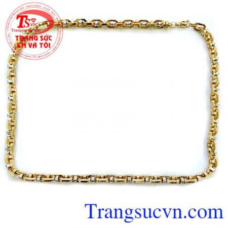 Dây chuyền nam vàng Ý 750 khách hàng Bình chọn số 1 thế giới