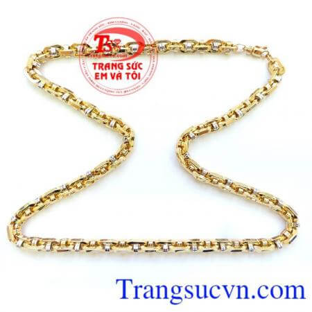 Dây chuyền Italy 18k nam