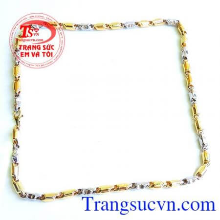 Dây vàng italy 10k sang trọng nổi bật khi đeo, chất lượng vàng italy bền đẹp sáng, đeo trơn hoặc kết hợp với mặt dây chuyền vàng