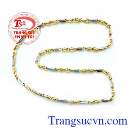 Dây chuyền nam Ý chất lượng vàng đảm bảo uy tín dành cho nam đeo cổ