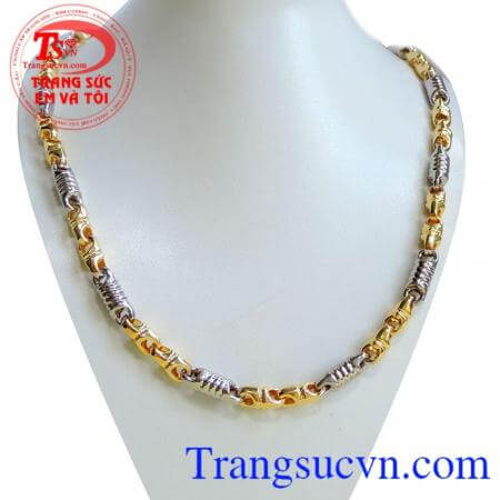 Dây chuyền Vàng Uy Lực Mạnh mẽ và nam tính